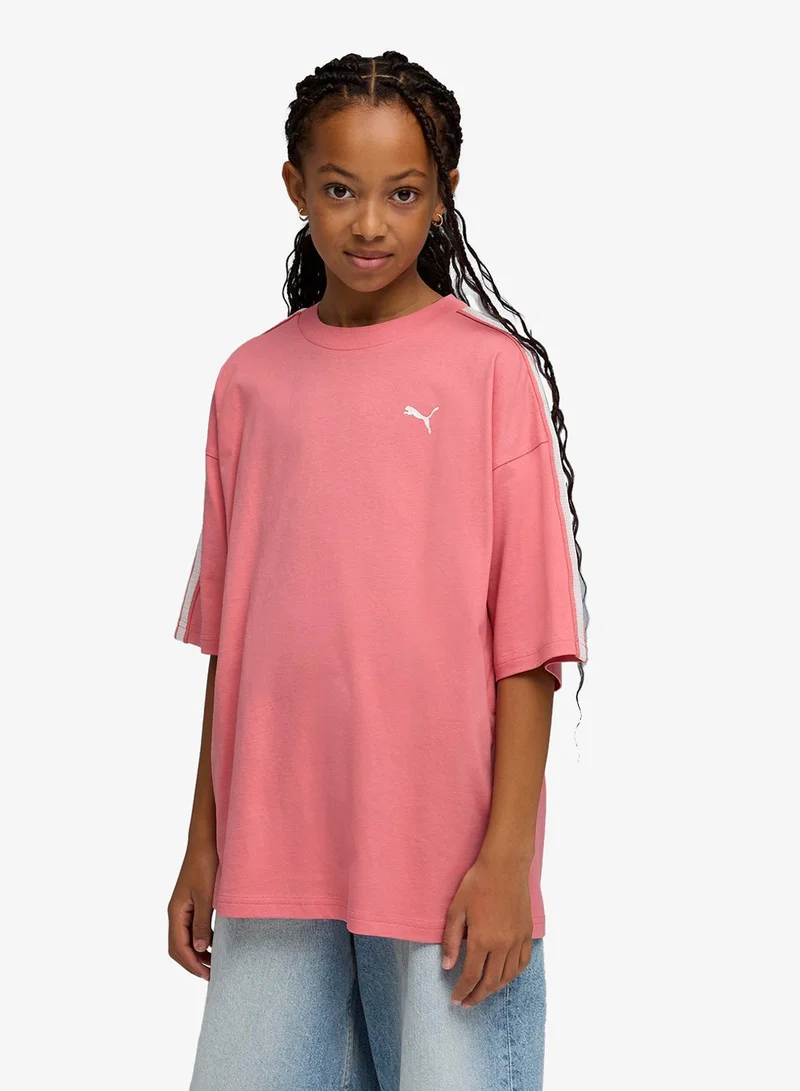 PUMA Youth Luminous Cloud Oversized Graphic T-Shirt